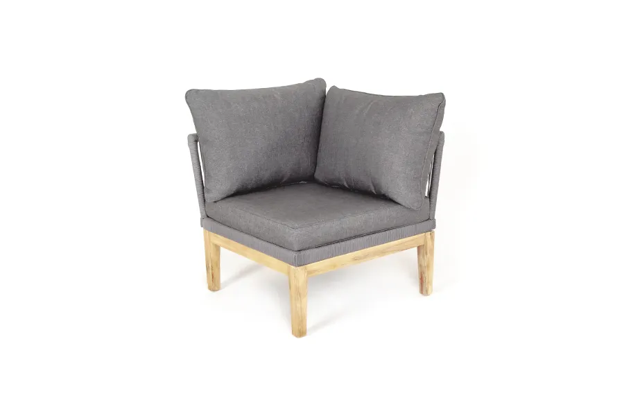 Модульный диван плетеный из роупа Барселона 4sis