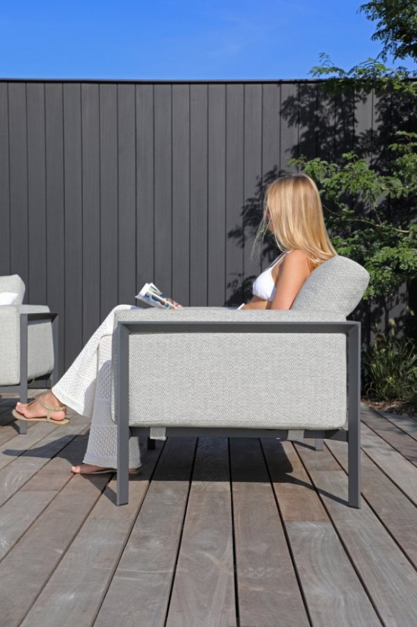 Кресло Stockholm антрацит Brafab