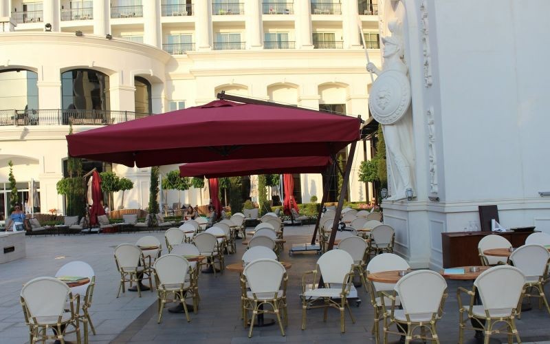 Садовый зонт Banana 3х3 Scolaro