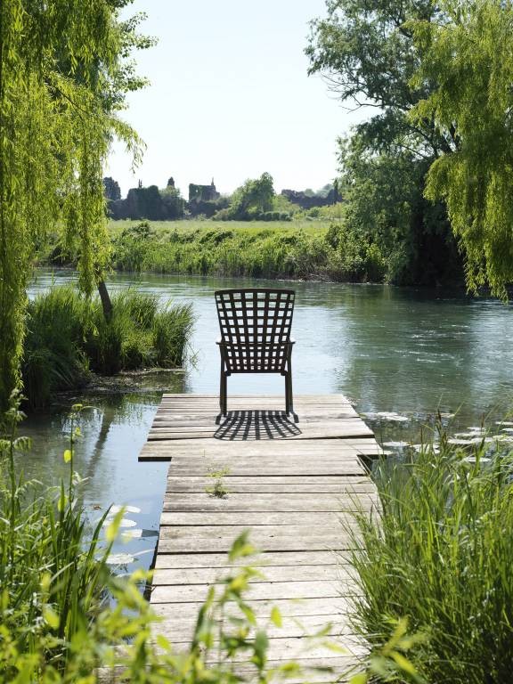 Лаунж-кресло пластиковое регулируемое Folio табак Nardi