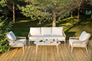 Лаунж-зона Венеция, соломенный 4sis