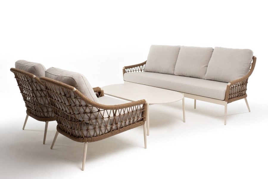 Лаунж-зона Венеция, соломенный 4sis