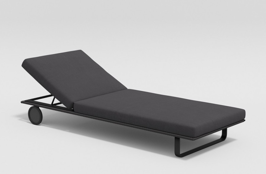 Шезлонг Hacienda Карбон/Антрацит Gardenini