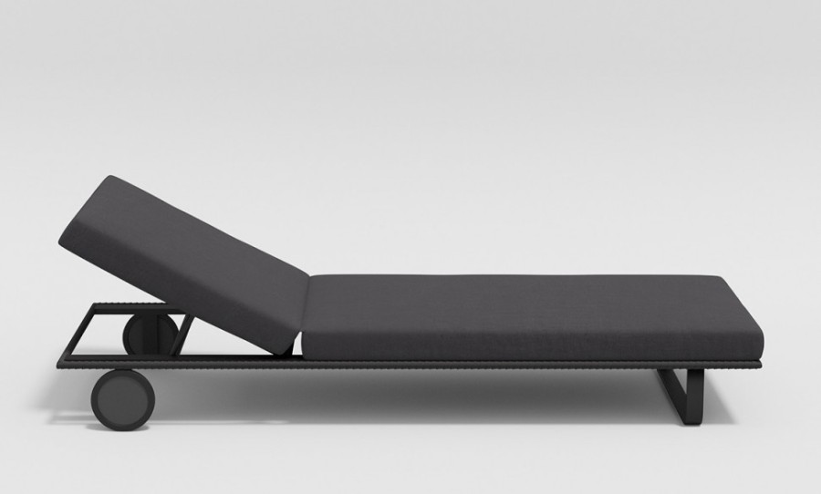 Шезлонг Hacienda Карбон/Антрацит Gardenini