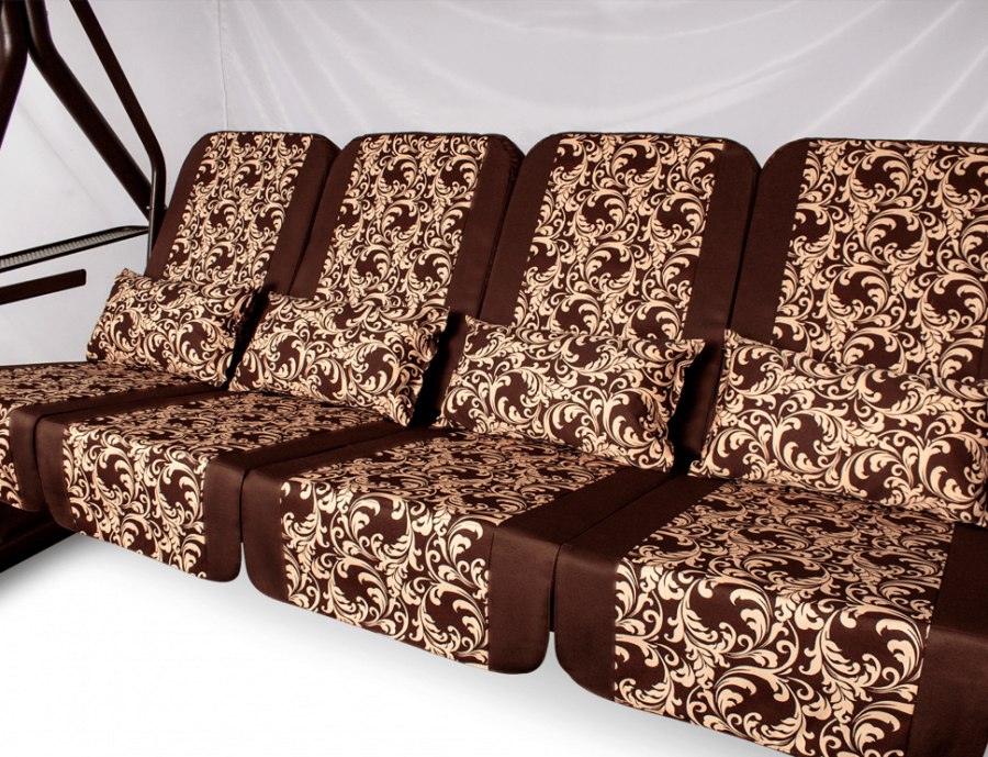 Садовые качели Дефа Люси, шоколад Garden