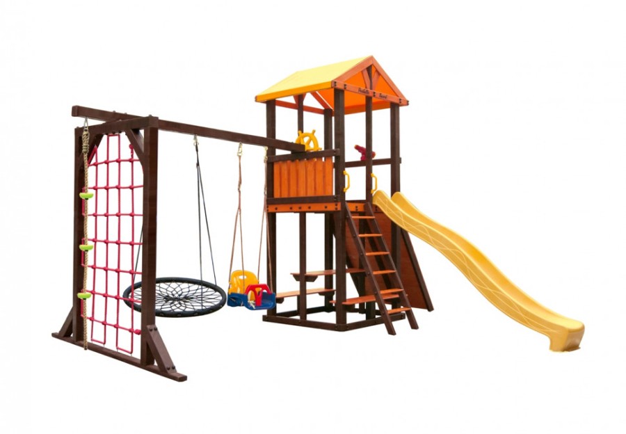 Игровой комплекс Bari-11+качели Паутина Perfetto sport