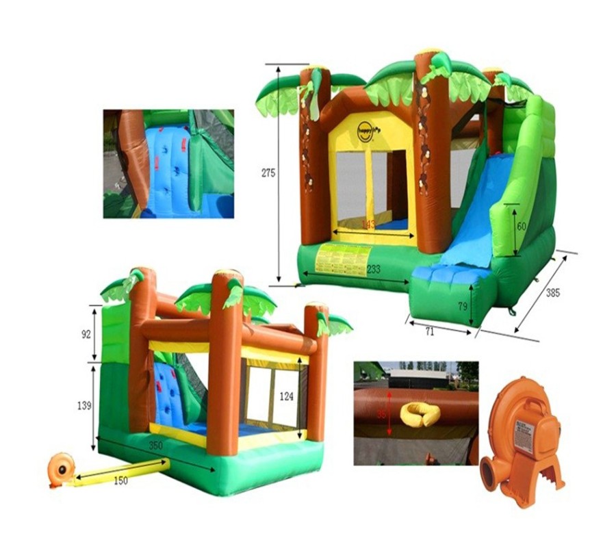 Батут Мега Джунгли 9164 Happy Hop