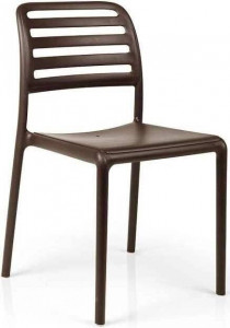 Стул пластиковый Costa Bistrot кофе Nardi