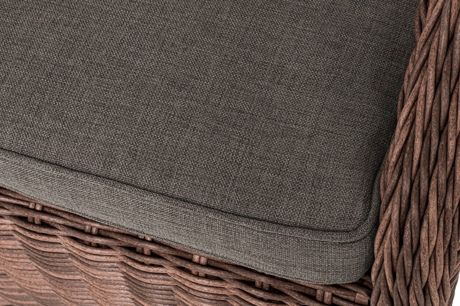 Плетеный стул Неаполь из искусственного ротанга, коричневый 4sis