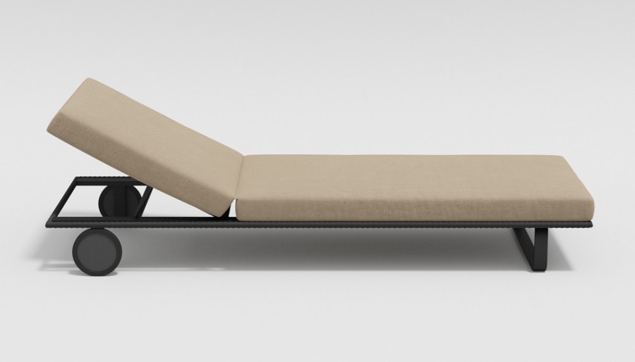 Шезлонг Hacienda Карбон/Беж Gardenini