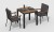 Обеденная группа Bella-2 80 антрацит Gardenini