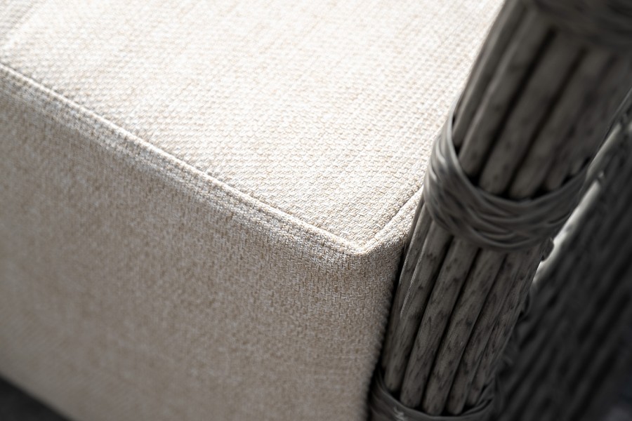 Лаунж-зона из искусственного ротанга Валенсия, цвет серый 4sis