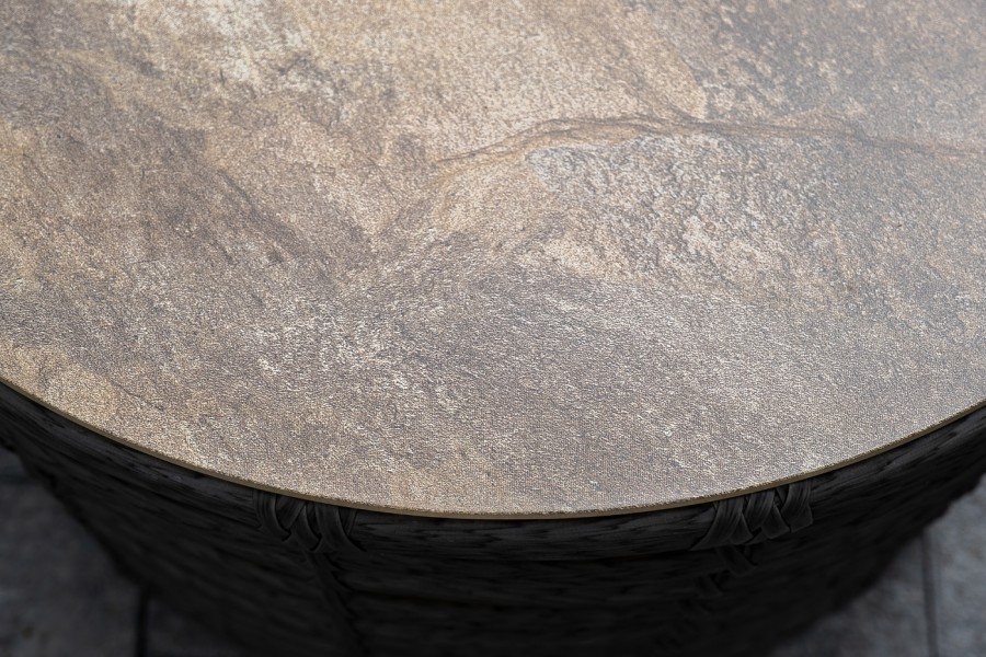 Лаунж-зона из искусственного ротанга Валенсия, цвет серый 4sis