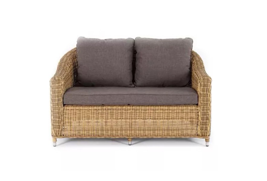 Диван двухместный из искусственного ротанга Кон Панна 4 sis