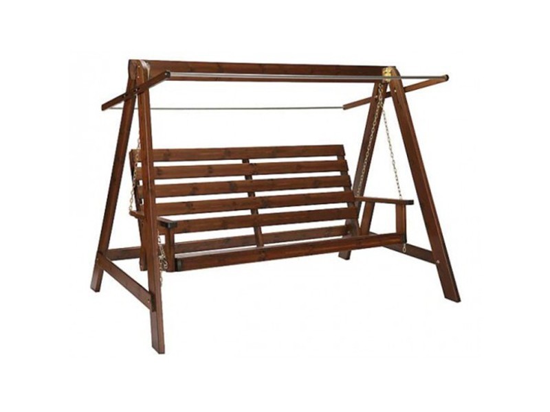 Садовые качели из сосны Kornhult Brown Brafab