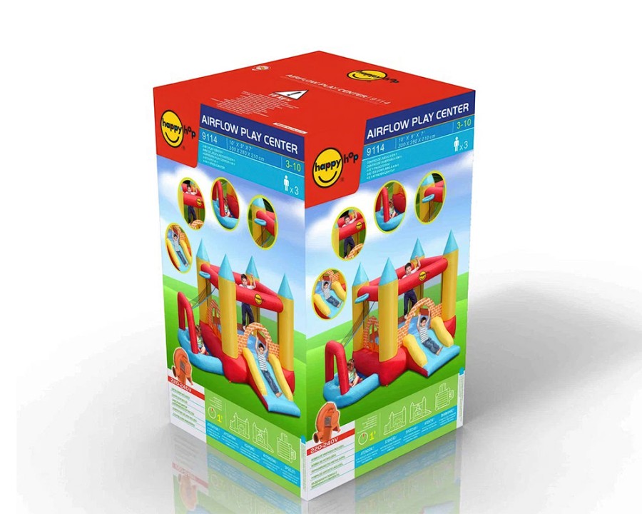 Батут Мини Замок 4 в 1, 9114 Happy Hop