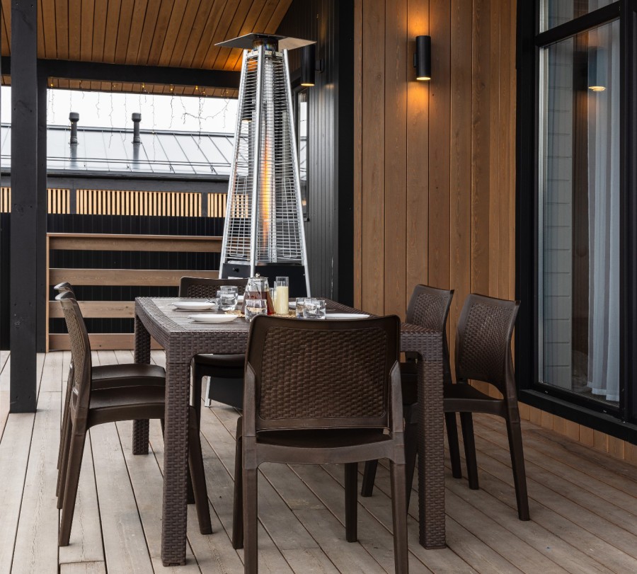 Обеденный комплект JULY M коричневый Royal Family