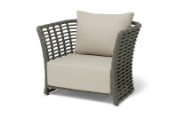 Кресло из искусственного ротанга Валенсия, цвет серый 4sis