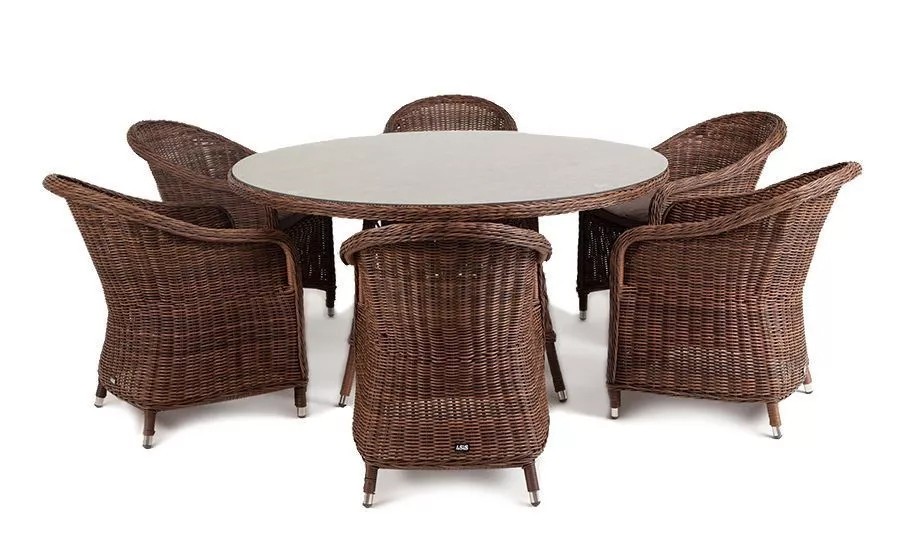 Обеденная группа Эспрессо-150 R коричневая 4sis