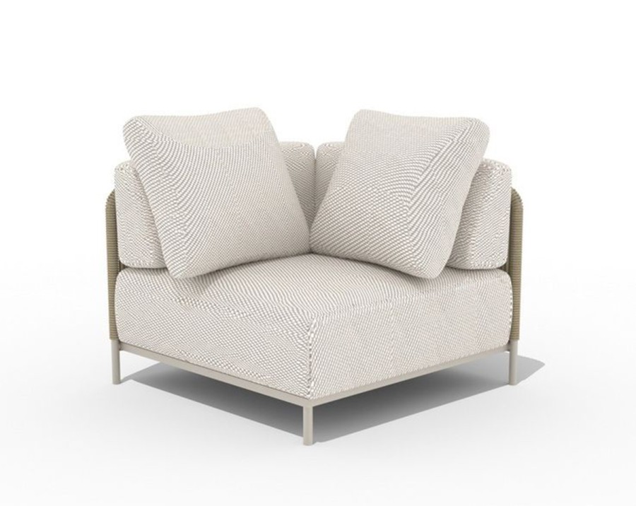 Трансформирующаяся лаунж-зона Мальдивы, соломенный 4sis