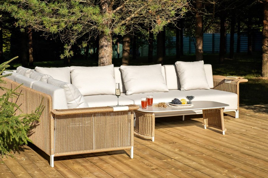 Трансформирующаяся лаунж-зона Мальдивы, соломенный 4sis