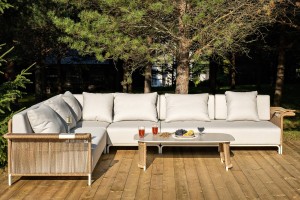 Трансформирующаяся лаунж-зона Мальдивы, соломенный 4sis