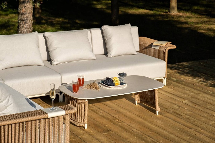 Трансформирующаяся лаунж-зона Мальдивы, соломенный 4sis