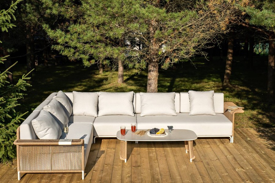 Трансформирующаяся лаунж-зона Мальдивы, соломенный 4sis