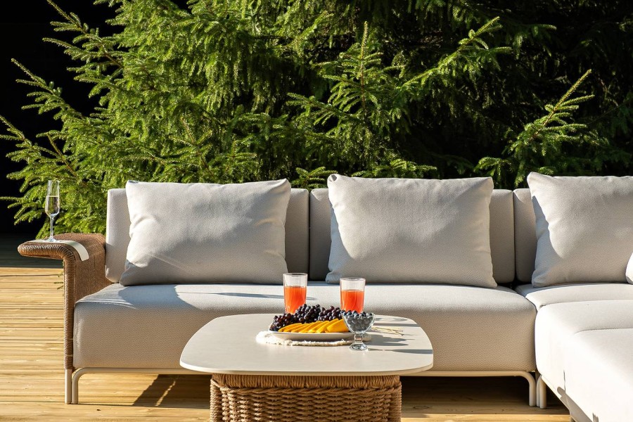 Трансформирующаяся лаунж-зона Мальдивы, соломенный 4sis