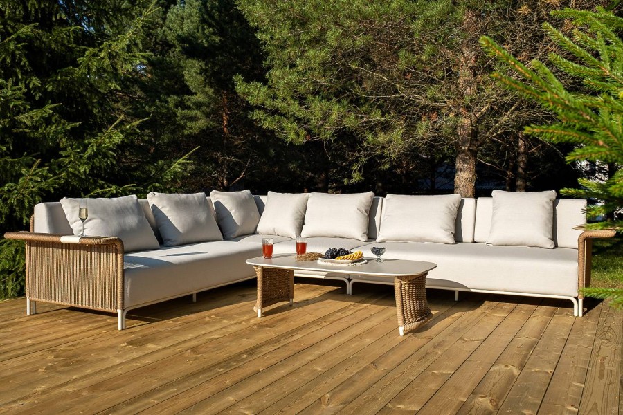 Трансформирующаяся лаунж-зона Мальдивы, соломенный 4sis