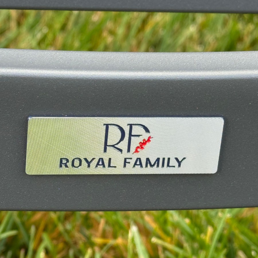 Алюминиевый шезлонг Enzo Royal Family, черный