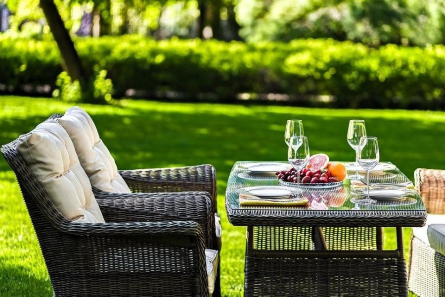 Кресло из искусственного ротанга Opal Joygarden