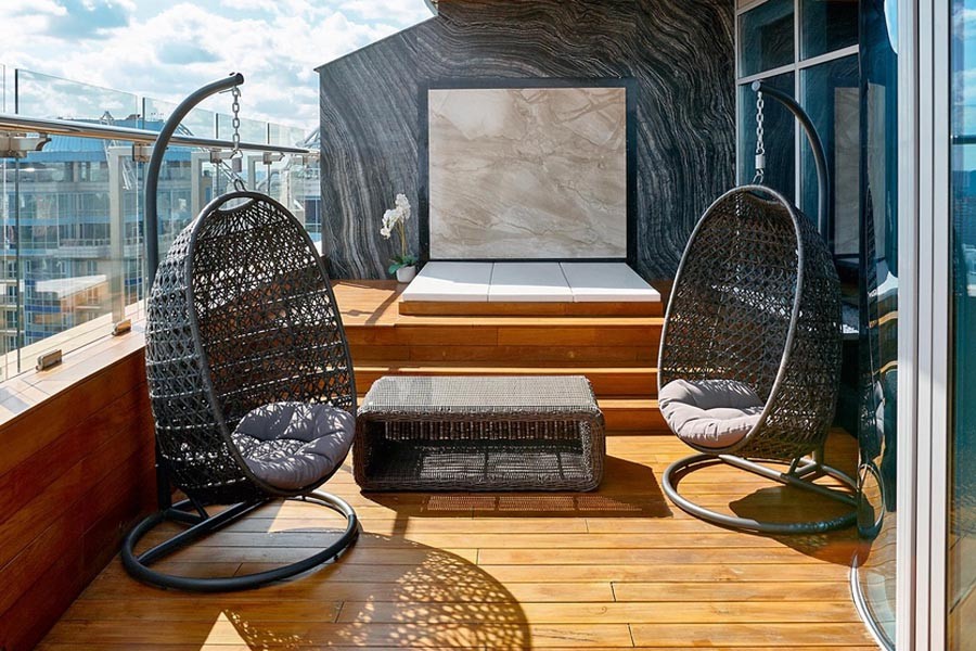 Плетеное подвесное кресло Тенерифе 4sis