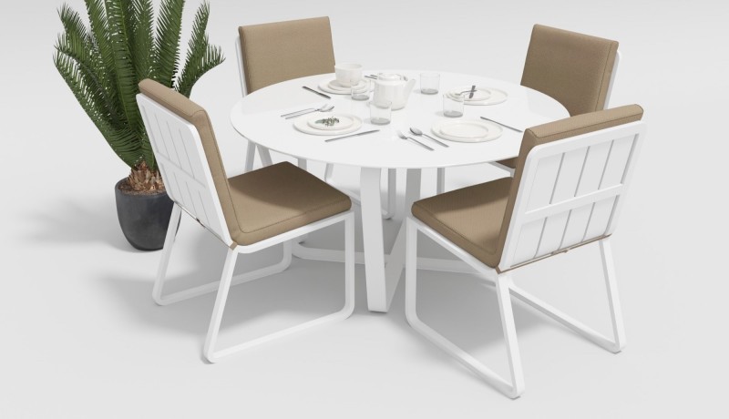 Обеденная группа Primavera white Gardenini