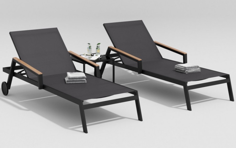 Шезлонг Sogno карбон Gardenini