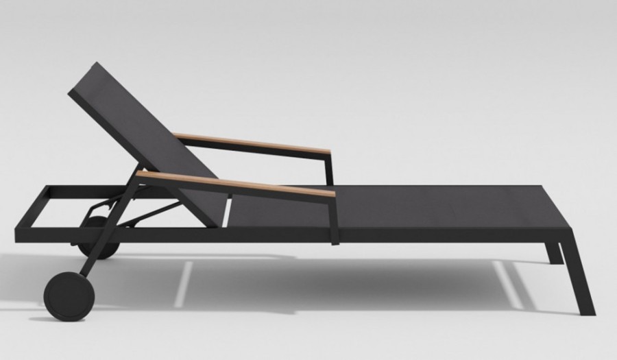 Шезлонг Sogno карбон Gardenini