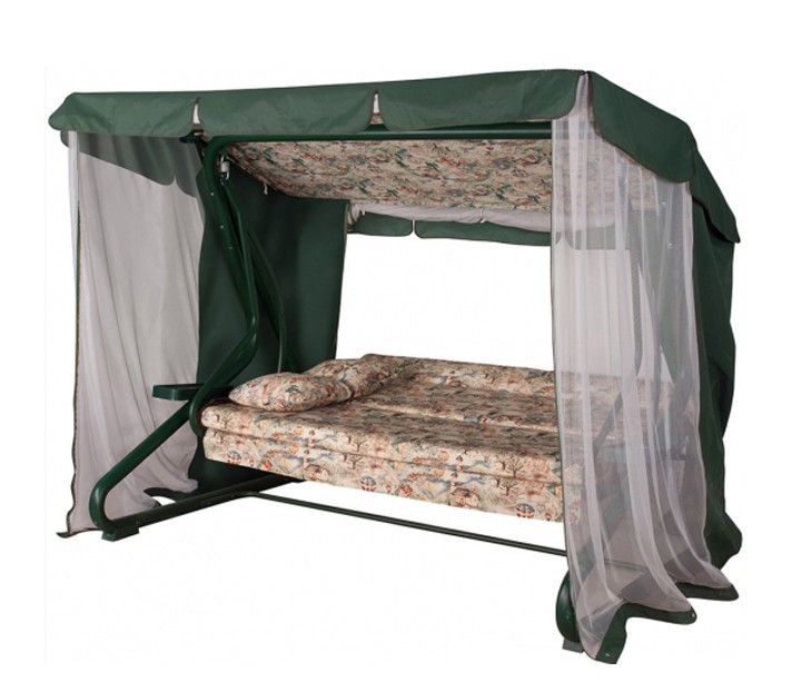 Садовые качели Капри зеленые Даметекс