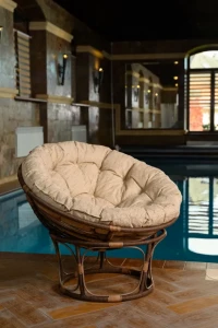 Кресло для отдыха Papasan какао Garden story