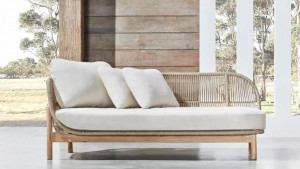 Софа из тика угловая Talara Joygarden