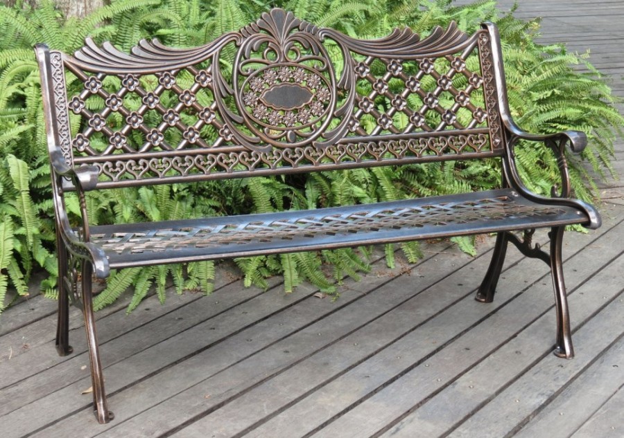 Скамья Rio из литого алюминия Кит Маркет