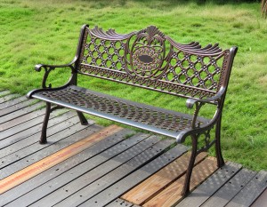 Скамья Rio из литого алюминия Кит Маркет