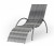 Шезлонг Nice серый Aiko