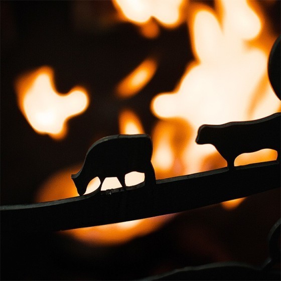 Уличный очаг сфера ТОСКАНА FIRECUP