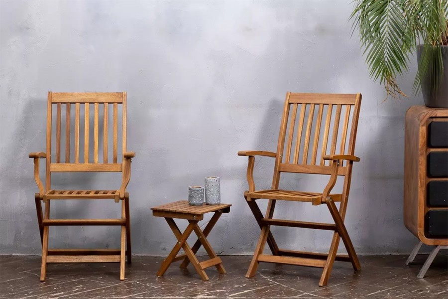 Кофейный комплект из акации складной OXFORD-2 Joygarden
