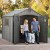Пластиковый сарай LifeTime WoodLook 8x10 фута Garden