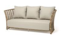 Диван из искусственного ротанга Валенсия, цвет серый 4sis 1