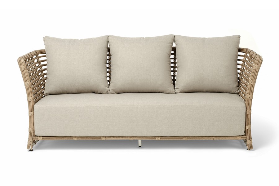 Диван из искусственного ротанга Валенсия, цвет серый 4sis 1