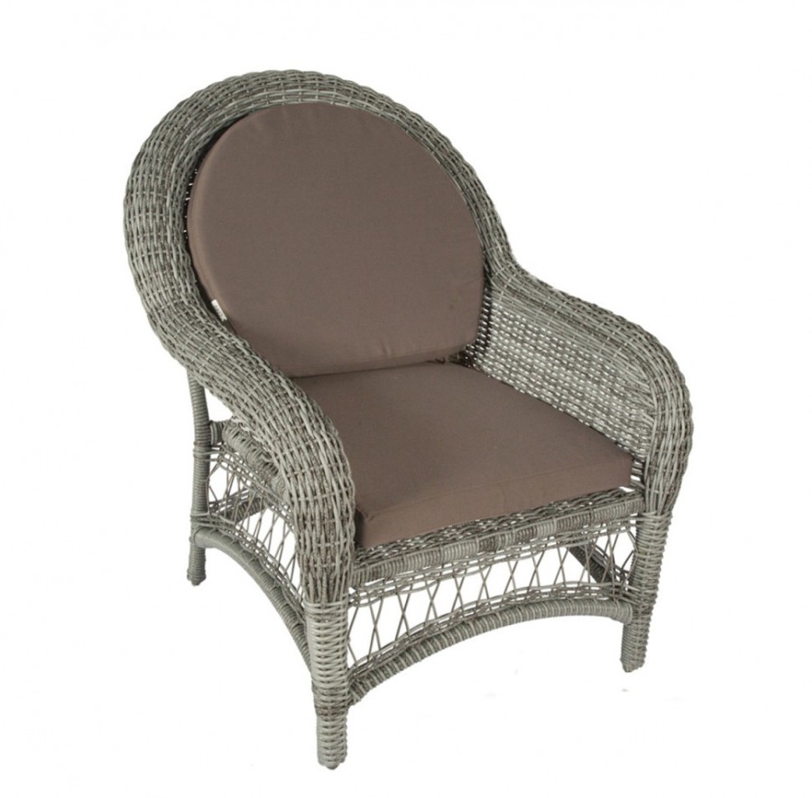 Кофейный комплект мебели CHELSEA 3 серый Aiko