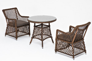 Обеденная группа Эспрессо-80 L коричневая 4sis