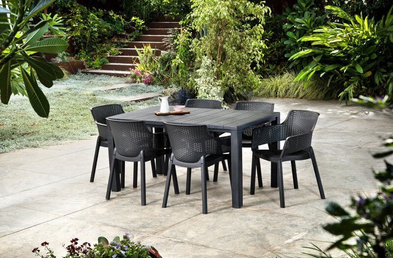 Стул Elisa chair графит Keter